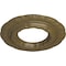 Ekena Millwork Lisbon Ceiling Medallion (Fits Canopies up to 7"), 15 3/8"OD x 7"ID x 1"P, Mississippi Mud CM15LIMMF - alternate 2
